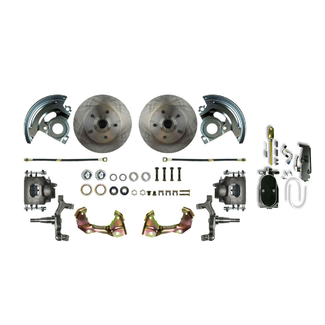 The Right Stuff | AFXSD01C-PG | Front Disc Brake Conversion Kit