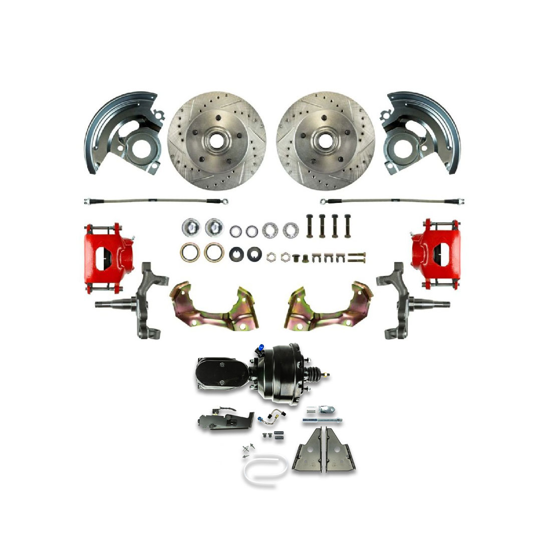 The Right Stuff | AFXDC06DZY-G | Front Disc Brake Conversion Kit
