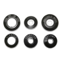 Trim Parts 1955-56 Chevrolet Bel Air Dash Bezel Set W/Chrome Backplates - (1061)