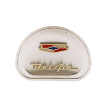 Trim Parts 1957 Chevrolet Bel Air/Nomad Horn Center Emblem, Each - (1406)