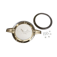 Trim Parts 1959-60 Chevrolet Car & El Camino Black Spinner Assembly, Set of 4 - (2053)