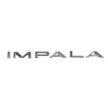 Trim Parts 1963 Chevrolet Impala Rear Quarter Panel "Impala" Letter Set, Each - (2255)