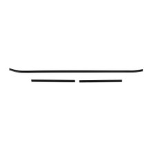 Trim Parts 1966-67 Chevy II/Nova 2 Door Hardtop 3-Piece Rear Window Side & Upper Trim Kit - 3037