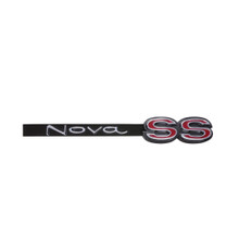 Trim Parts 1967 Chevrolet Chevy II Grille "Nova SS" Emblem W/Retainer & Fasteners, Each - 3050