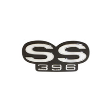 Trim Parts 1966 Chevrolet Chevelle Grille "SS 396' Emblem W/Fasteners, Each - (4310)