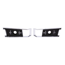 Trim Parts 1968-1977 Chevrolet Corvette Inside Door Handle Bezel, Pair - (5950)