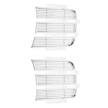 Trim Parts 1969 Chevrolet Camaro Left & Right Hand Inner RS Headlight Door, Pair - (6747)