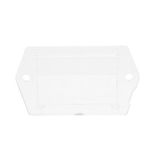 Trim Parts 1970-1973 Chevrolet Camaro License Lamp Lens with Gasket, Each - (6860)