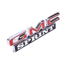 Trim Parts 1971-72 GMC Truck Tailgate  “GMC Sprint” Emblem W/Fasteners, Each - (9879)