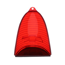 Trim Parts 1955 Chevrolet Full Size Cars Red Tail Light Lens W/Bowtie, Pair - (A1019)