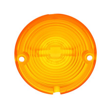 Trim Parts 1957 Chevrolet Full Size Cars Amber Parking Light Lens W/Bowtie, Pair - (A1484)