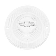Trim Parts 1962 Chevrolet Full-Size Car Clear Tail Light Lens W/Clear Bowtie and Trim, Each - (A2150D)