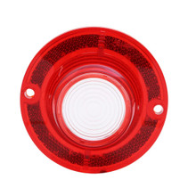 Trim Parts 1962 Chevrolet Full-Size Car Red Back Up Light Lens W/O Trim, Each - (A2160)