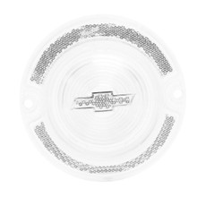 Trim Parts 1963 Chevrolet Impala Clear Tail Light Lens W/Clear Bowtie, Each - (A2250D)