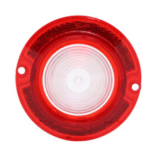Trim Parts 1963 Chevrolet Full Size Car Red Back Up Light Lens W/O Trim, Each - (A2260)