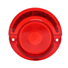 Trim Parts 1964 Chevrolet Full Size Car Red Tail Light Lens W/O Trim, Each - (A2350)