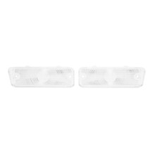 Trim Parts 1966 Chevrolet Full Size Car Clear Parking Light Lens, Pair - (A2441C)