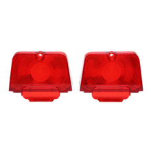 Trim Parts 1962-64 Chevrolet Chevy II/Nova Tail Light Lamp Lens, Pair - A3037
