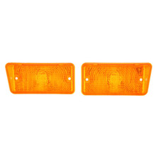 Trim Parts 1970 Chevrolet Chevelle Amber Parking Light Lens, Pair - (A4275)