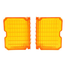 Trim Parts 1972 Chevrolet Chevelle Amber Parking Light Lens, Pair - (A4300)