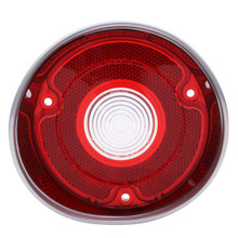 Trim Parts 1971 Chevrolet Chevelle Passenger Backup Light Lens W/O Trim, Each - (A4421)