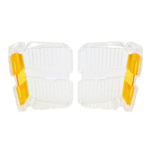 Trim Parts 1971 Chevrolet El Camino/GMC Sprint Clear Parking Light Lens, Pair - (A4825)