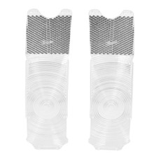 Trim Parts 1966 Chevrolet Chevelle Wagon/El Camino Inner Tail Light Lens, Pair - (A4846)