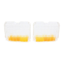 Trim Parts 1972 Chevrolet El Camino 2nd Design Clear Parking Light Lens, Pair - (A4860)