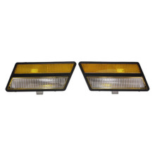 Trim Parts 1980-82 Chevrolet Corvette Front Side Marker Light Assembly, Pair - (A5730)