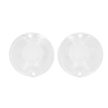 Trim Parts 1968-69 Chevrolet Corvette Clear Parking Light Lens, Pair - (A5800)