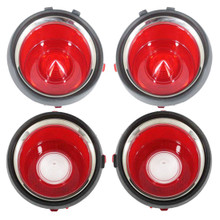 Trim Parts 1970-71 (Early) Camaro W/O RS Trim Tail Light Lens Set - (A6711S)