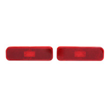 Trim Parts 1970-73 Camaro Rear Side Marker Light Assembly W/O Gaskets or Brackets, Pair - (A6735)