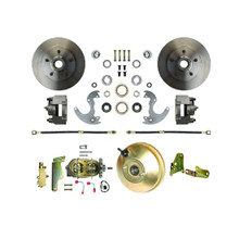 The Right Stuff 1964-1974 GM A/F/X Front Power Disc Brake Conversion for Factory 14" Wheel Setup - (AFXDC14)