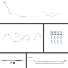 The Right Stuff 64-65 GTO/Skylark/Cutlass Conv. Power Front Disc Conversion Pre-Bent Brake Line  - (AOP64C2)