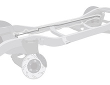 The Right Stuff 1973-74 AMC Javelin/ AMX W/V8, Pre-Bent Stainless Steel Front To Rear Fuel Line - (JGL7302S)