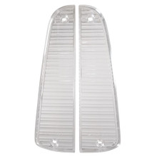 Trim Parts 1963-65 Plymouth B-Body Back Up Light Lenses, Pair - (MP5030)