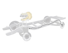 The Right Stuff 99-02 Silverado 1500 Pre-Bent OE Steel Front To Rear Brake Line - (TIN9020)