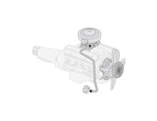 The Right Stuff 1976-79 Chevrolet C10 Truck W/V8, Pre-Bent OE Steel Fuel Pump To Carb Line - (TPC7601)