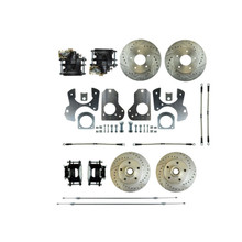 The Right Stuff 82-88 GM G-Body Rear Brake Conversion Kit With Matching Front Rotors & Calipers - (A82RD78-P)