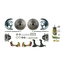 The Right Stuff 1964-1972 Chevelle/A-Body Front Manual Disc Brake Conversion Kit - (AFXSD01C-P)