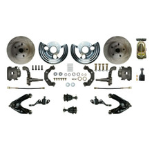 The Right Stuff 1960-76 Mopar A-Body, Front Manual Disc Brake Conversion Kit - (MDC66SD-P)