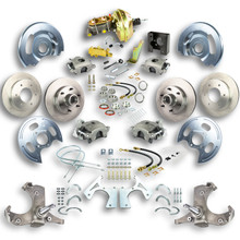 The Right Stuff 63-66 GM C10/C15 Truck/Suburban W/2WD, Power 4-Wheel Disc Brake Conversion Kit 6x5.5 Bolt Pattern - (TDC6356)