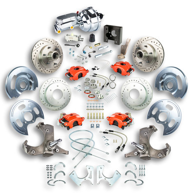 The Right Stuff | TDC6356ZX | 4 Wheel Disc Brake Conversion Kit
