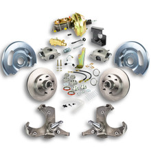 The Right Stuff 67-70 GM C10/C15 Truck/Suburban W/2WD, Power Front Disc Brake Conversion 6x5.5 Bolt Pattern - (TDC6726)