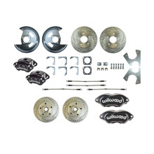 The Right Stuff 1969-1972 GM A-Body Rear Disc Brake Conversion Kit w/Matching Front Rotors & Wilwood Calipers - (A69RDM21-P)
