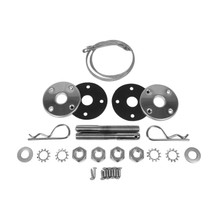 Trim Parts 1969-1974 Mopar Licensed 23" Stainless Steel Hood Pin Kit - (MPHP123KS)