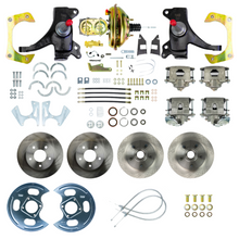 The Right Stuff 73-87 GM C10/C15 Truck/Suburban 2" Drop Power 4-Wheel Disc Brake Conversion - (TDC7355D-P)