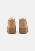 UGG ULTRA MINI PLATFORM BOOTS - SAND