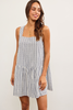 BOARDWALK DENIM STRIPE DRESS