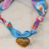 DEEP SOUTH ORIGINALS HEARTSTRINGS & HUES SCARF NECKLACE